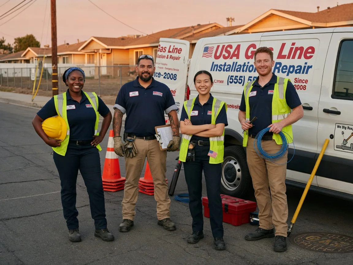 Gas Line Installation company in Hanston, KS